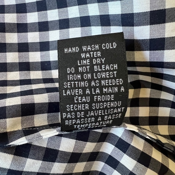 RAVEL TOP M GINGHAM CHECK FIT & FLARE TUNIC COTTON BLD CLASSIC CASUAL ELEGANCE - Picture 12 of 13